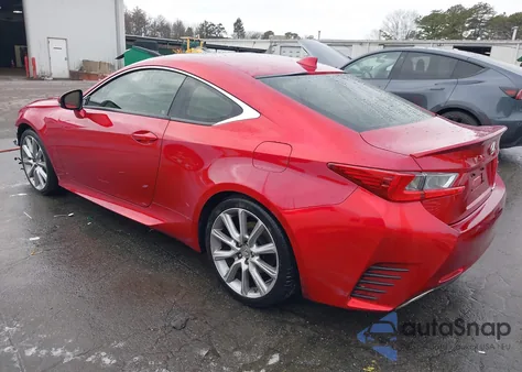2016 Lexus Rc 200T z USA, uszkodzony, nr VIN JTHHA5BC7G5002635